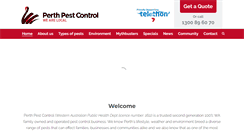 Desktop Screenshot of perthpest.com.au